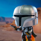 Product image Mando Glow in the Dark Funko Pop Bobblehead Figure - Star Wars The Mandalorian