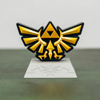 Product image Zelda - Hyrule Crest 3D Table Lamp