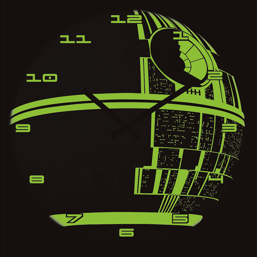 Product image Star Wars - Death Star Glow in the Dark Wall Clock