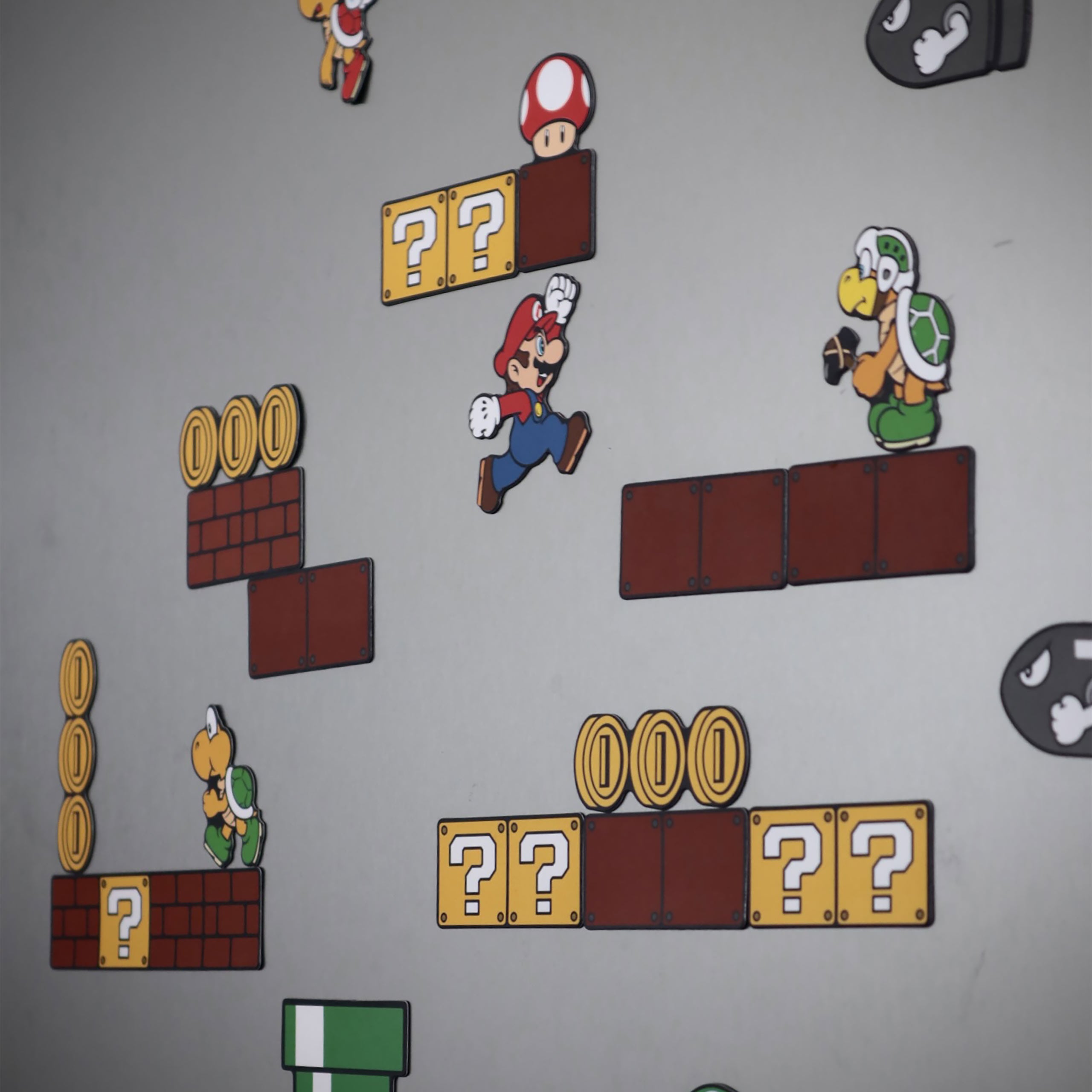 Product image Super Mario - Mushroom Kingdom Magnet Set