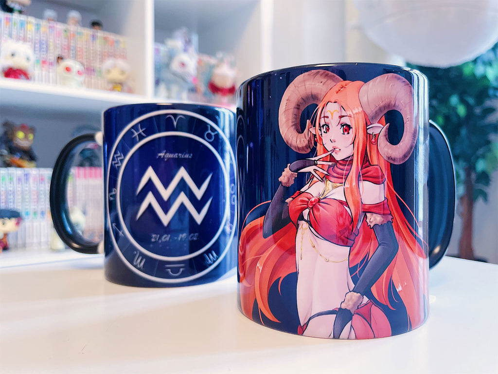 Product image Aries Mug for Manga Fans - Zodiac Collection