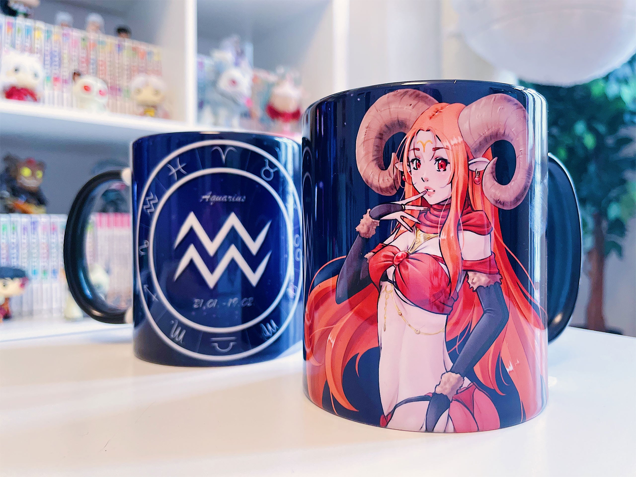 Product image Aries Mug for Manga Fans - Zodiac Collection