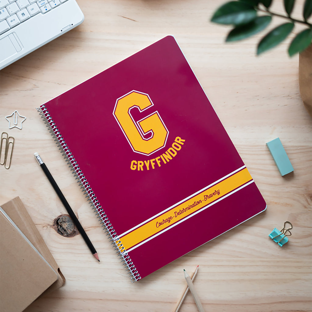 Product image Harry Potter - Gryffindor Spiral Notebook A4