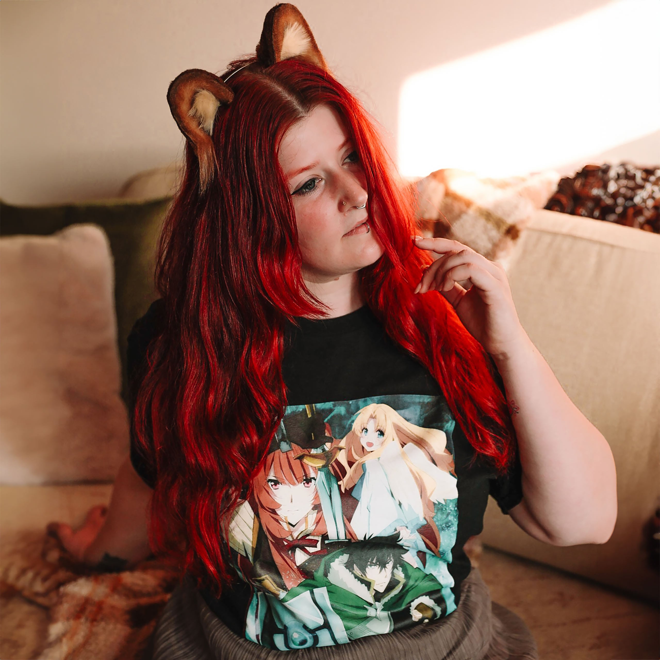 Product image Rising of the Shield Hero - Crew T-Shirt Black