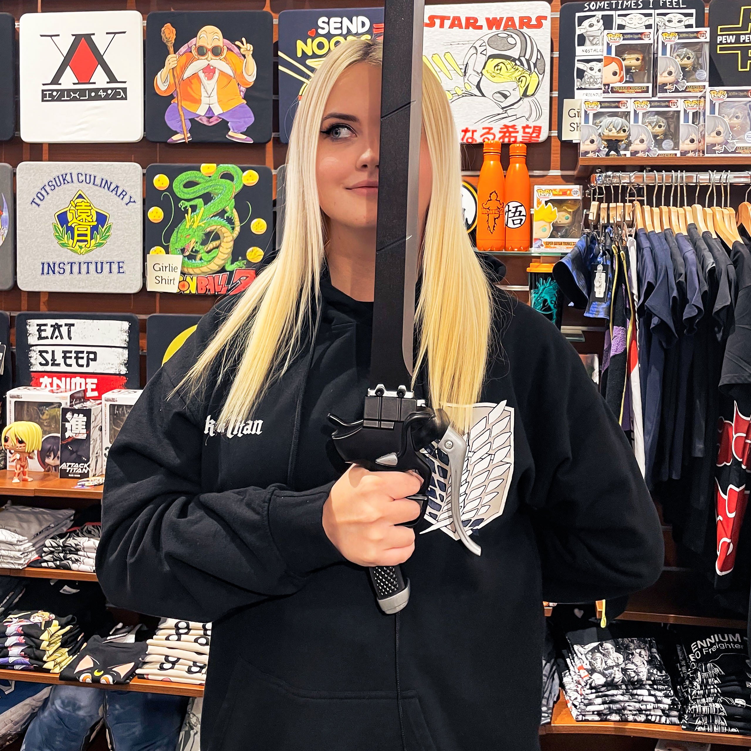 Product image Attack on Titan - Survey Corps Hoodie Black