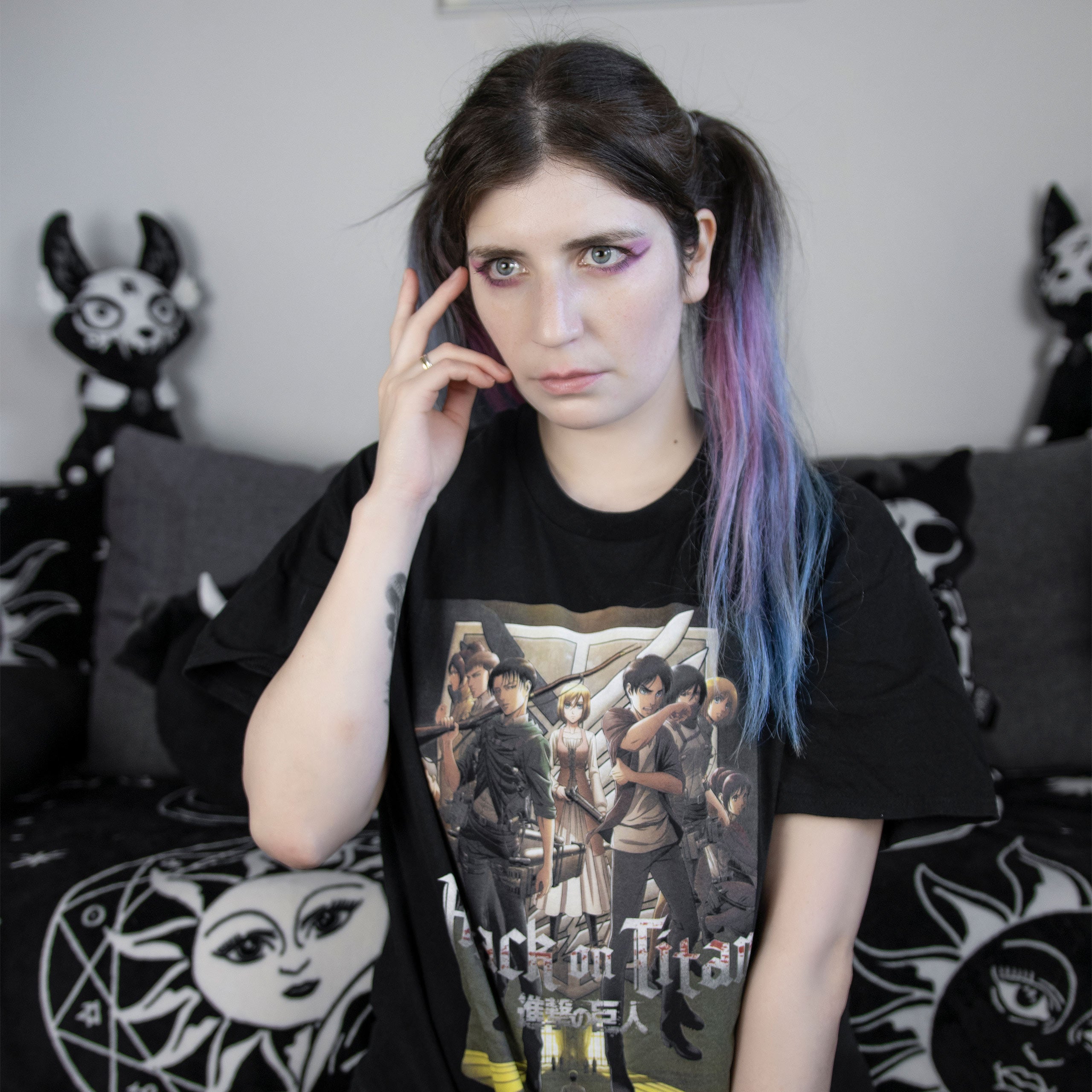 Product image Attack on Titan - Group T-Shirt black