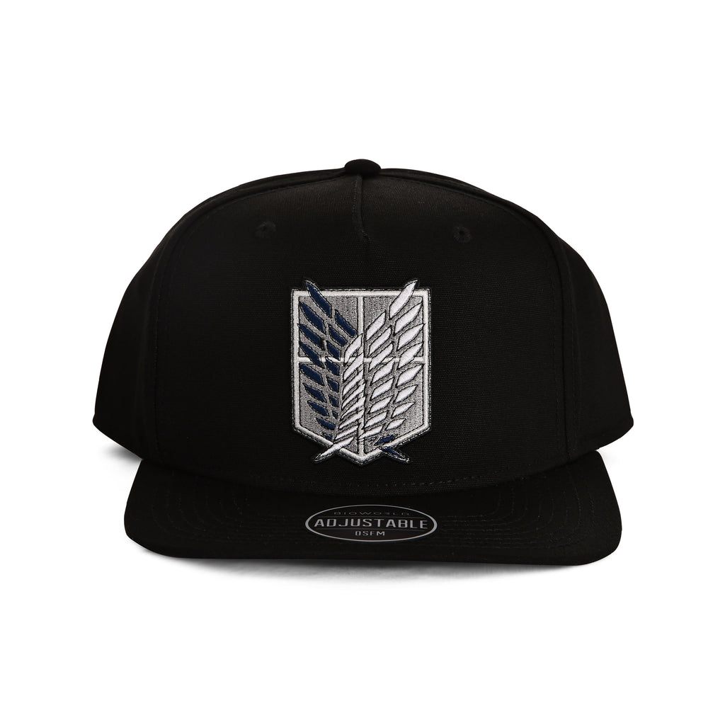 Product image Attack on Titan - Survey Corps Snapback Cap Black