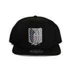 Product image Attack on Titan - Survey Corps Snapback Cap Black