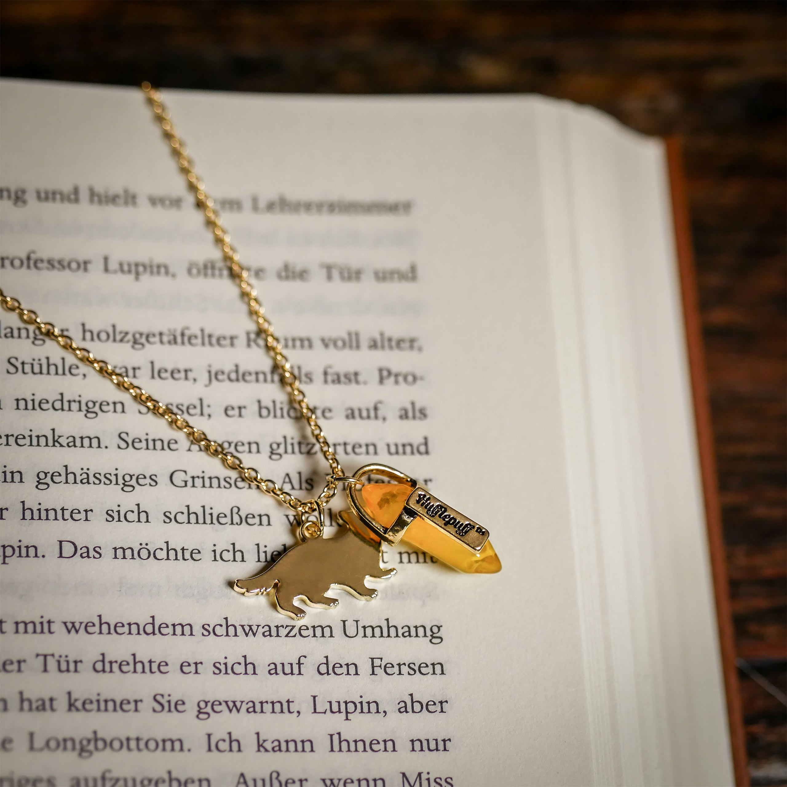Product image Harry Potter - Hufflepuff Crest Necklace