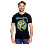 Product image Rick and Morty - Portal Circle T-Shirt Black