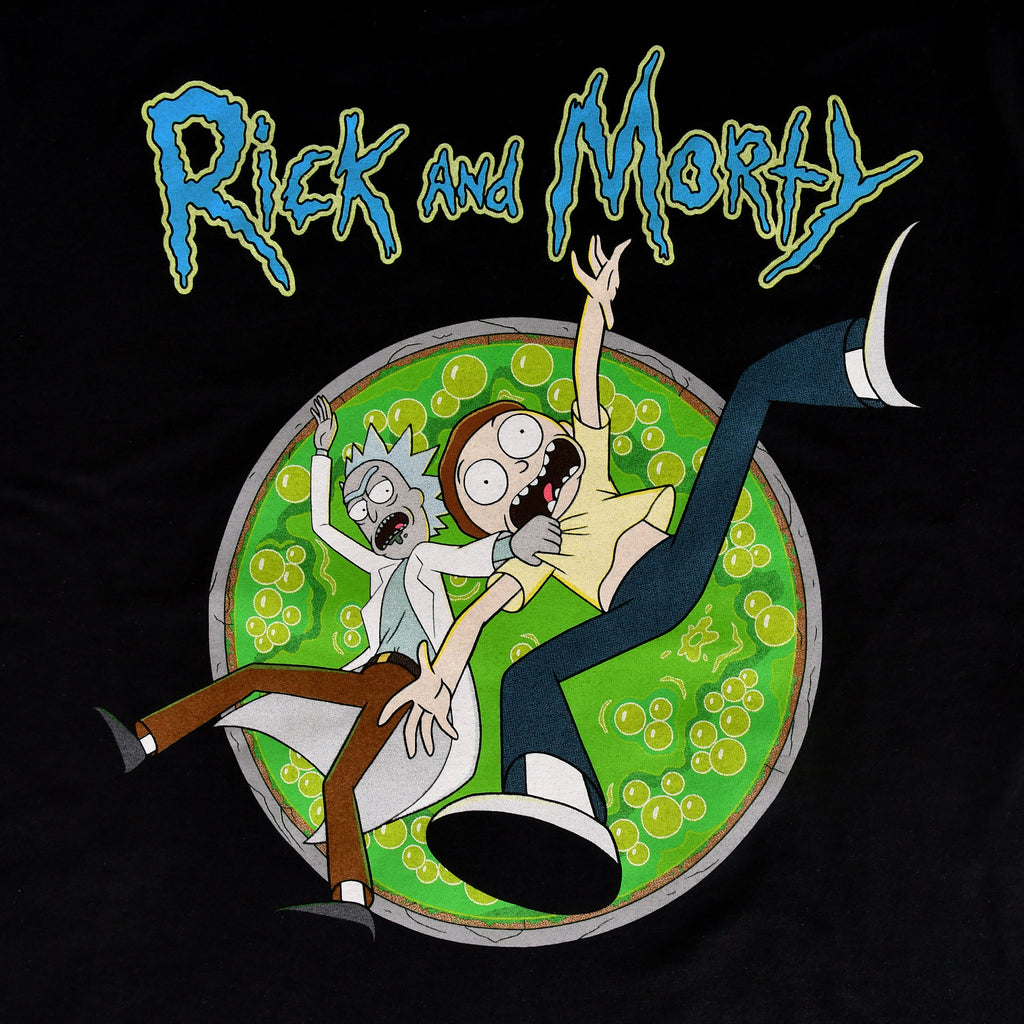 Product image Rick and Morty - Portal Circle T-Shirt Black