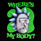 Product image Rick and Morty - Where's My Body T-Shirt Black