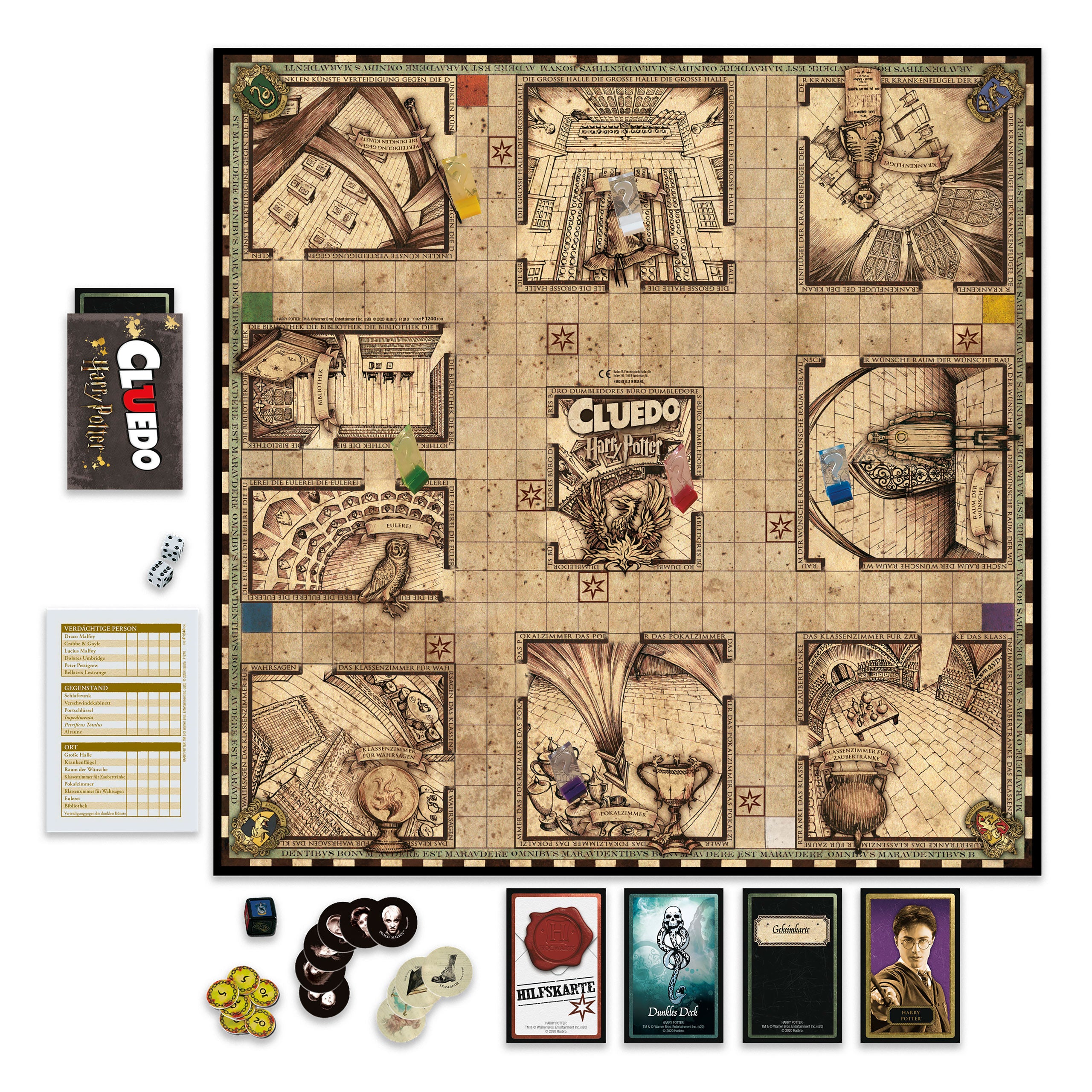 Product image Harry Potter - Cluedo with movable game board