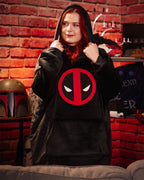 Product image Deadpool - Logo Oversize Cuddle Sweater Black