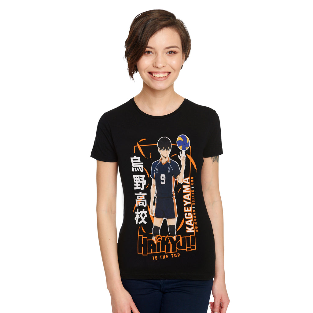 Product image Haikyu!! - Kageyama Women's T-Shirt Black