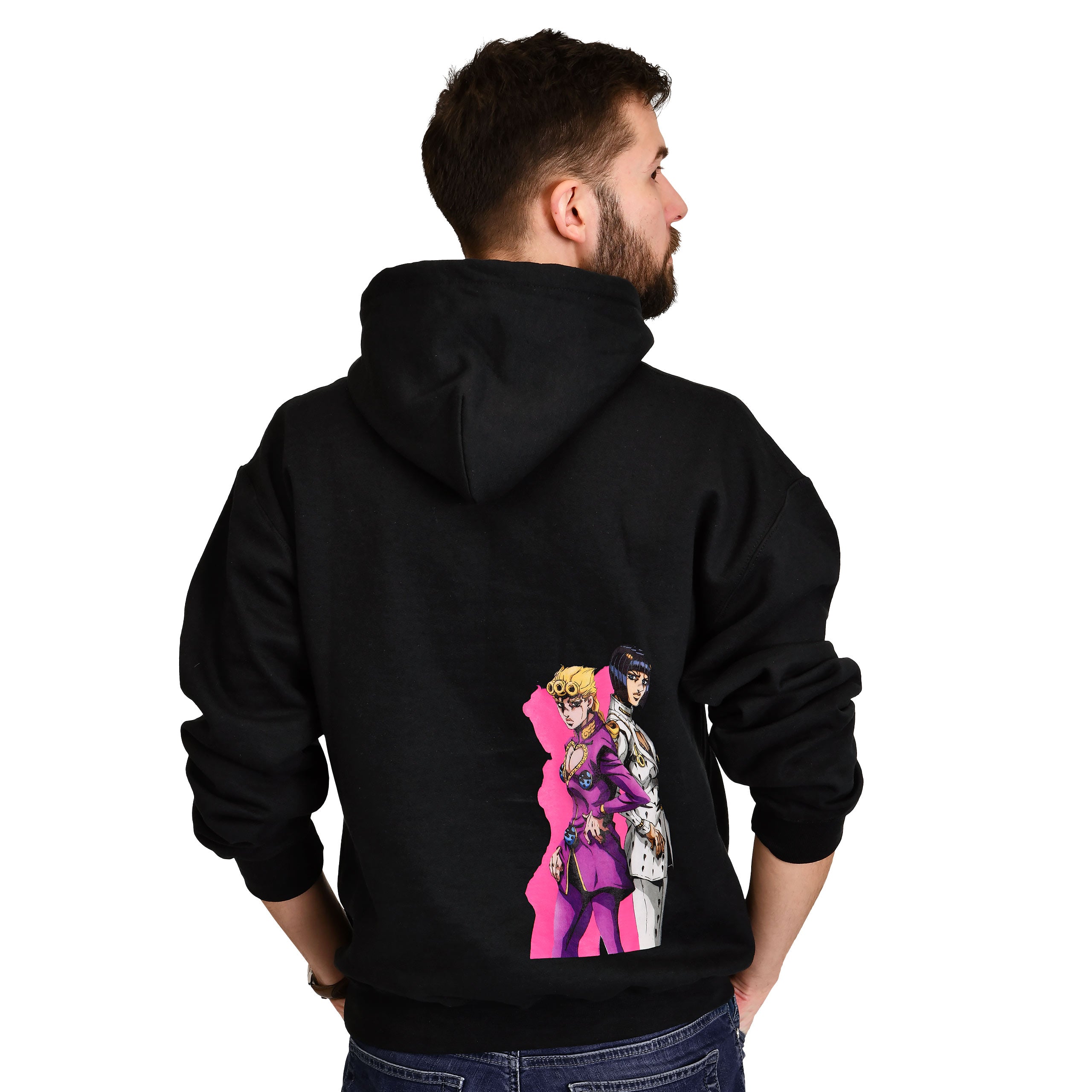 Product image JoJo's Bizarre Adventure - Giorno and Bruno Hoodie Black
