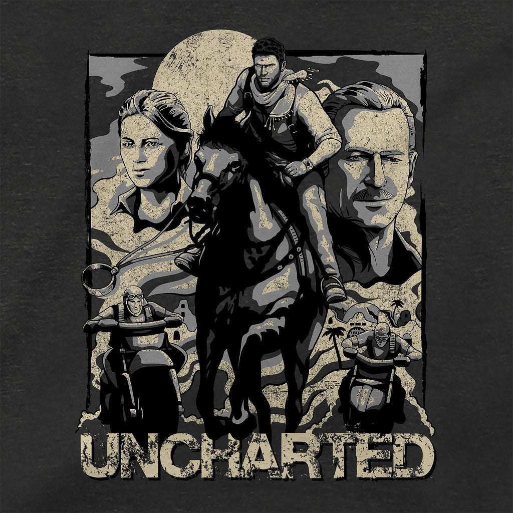 Product image Uncharted - Cover Page T-Shirt grey