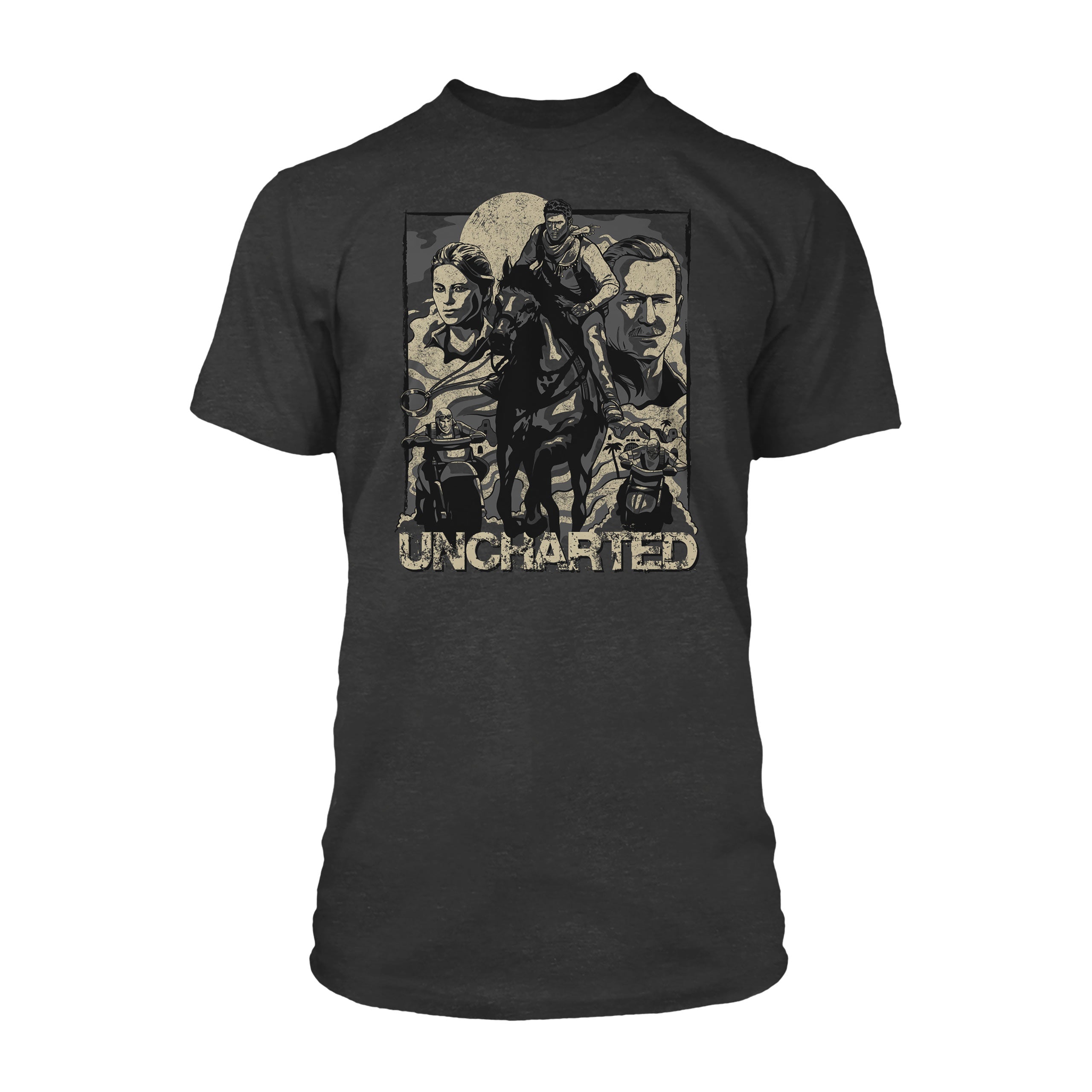Product image Uncharted - Cover Page T-Shirt grey