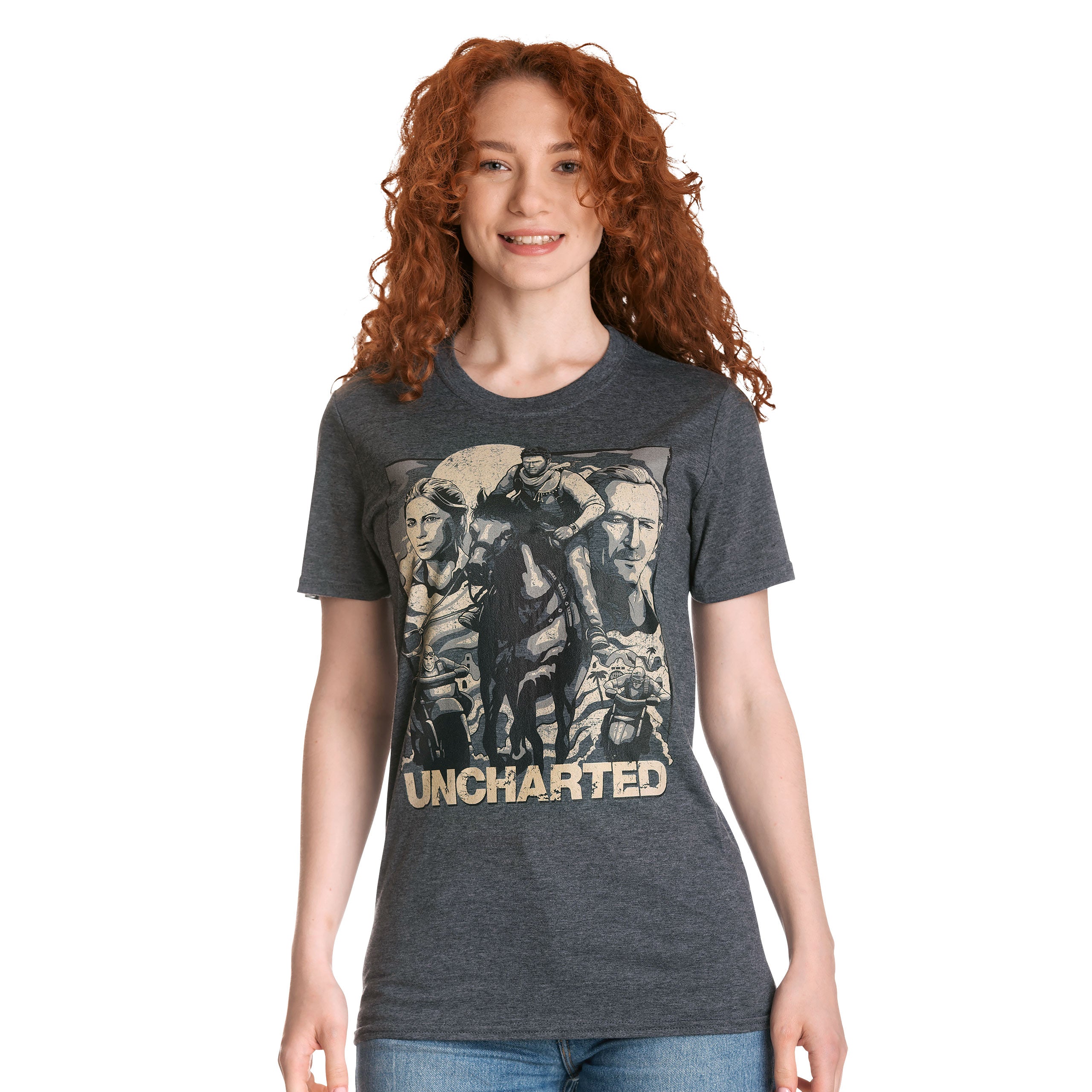 Product image Uncharted - Cover Page T-Shirt grey
