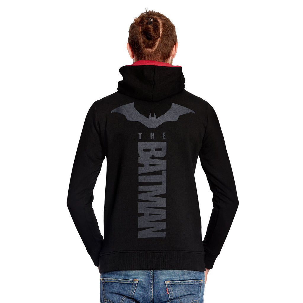 Product image The Batman Logo Hoodie black-red