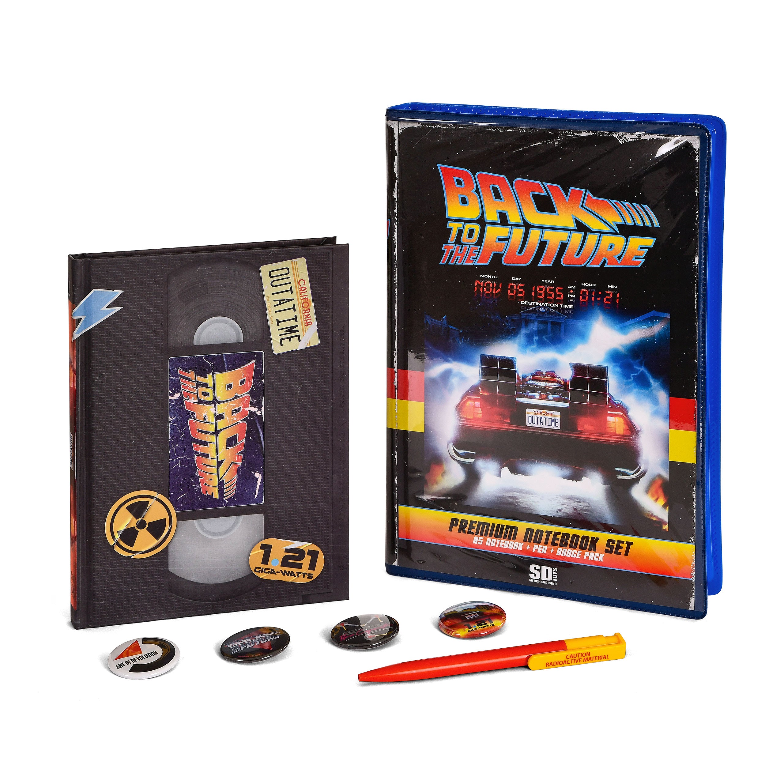 Product image Back to the Future - VHS Cassette Writing Set 6-piece