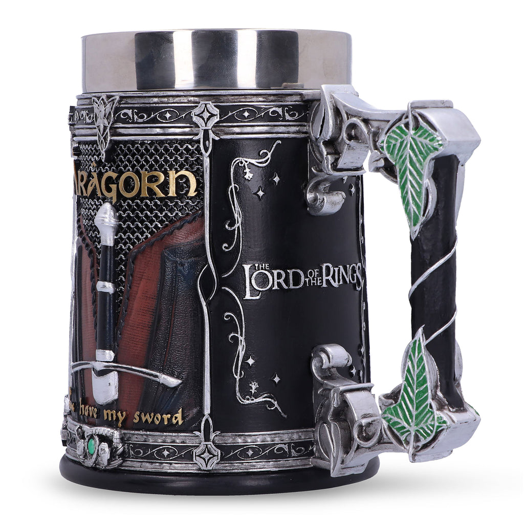 Product image The Lord of the Rings - Aragorn Legolas Gimli Deluxe Tankard
