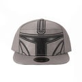 Product image Star Wars - Mandalorian Helmet Snapback Cap grey