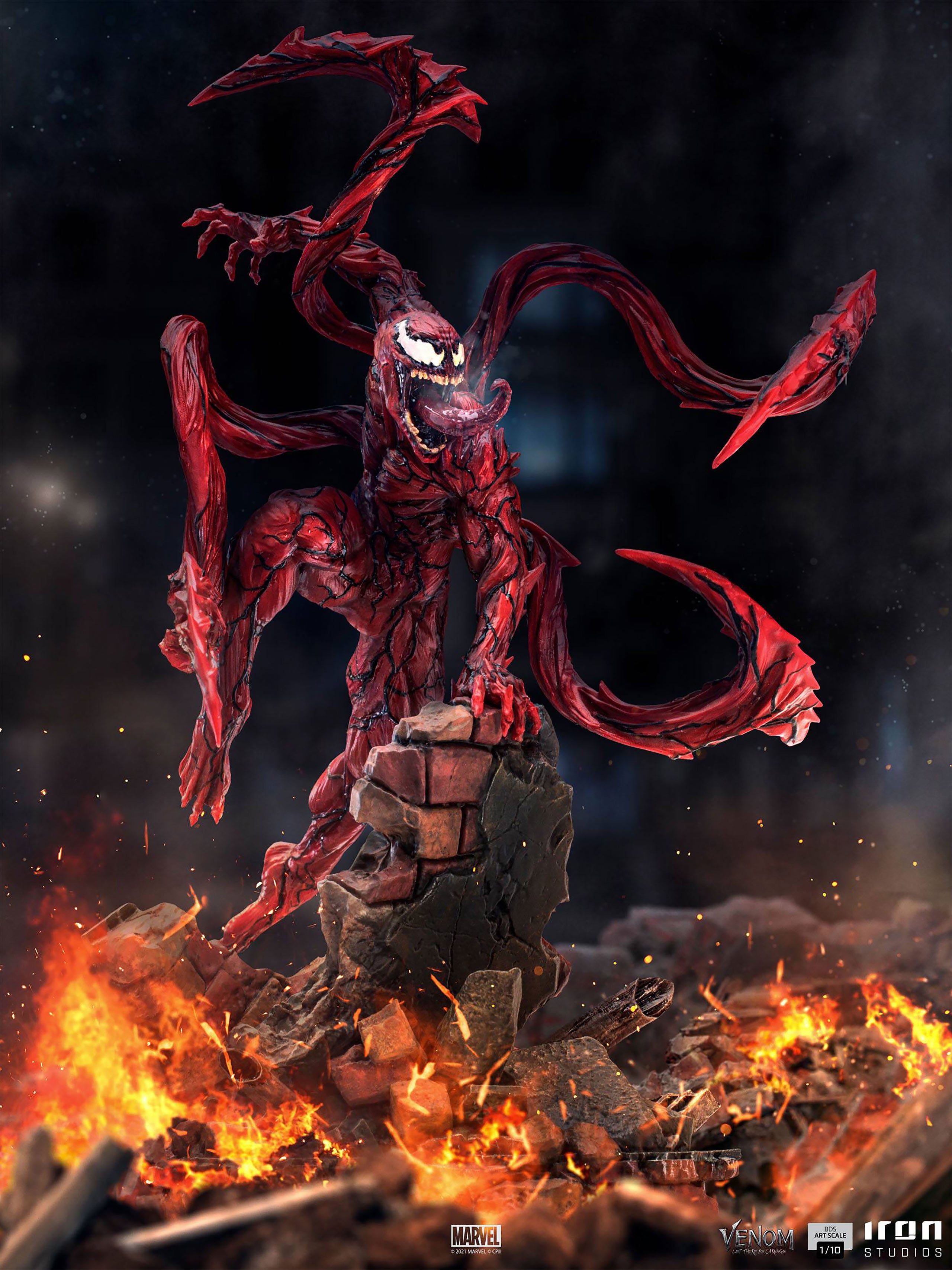 Product image Venom Carnage BDS Art Scale Deluxe Statue