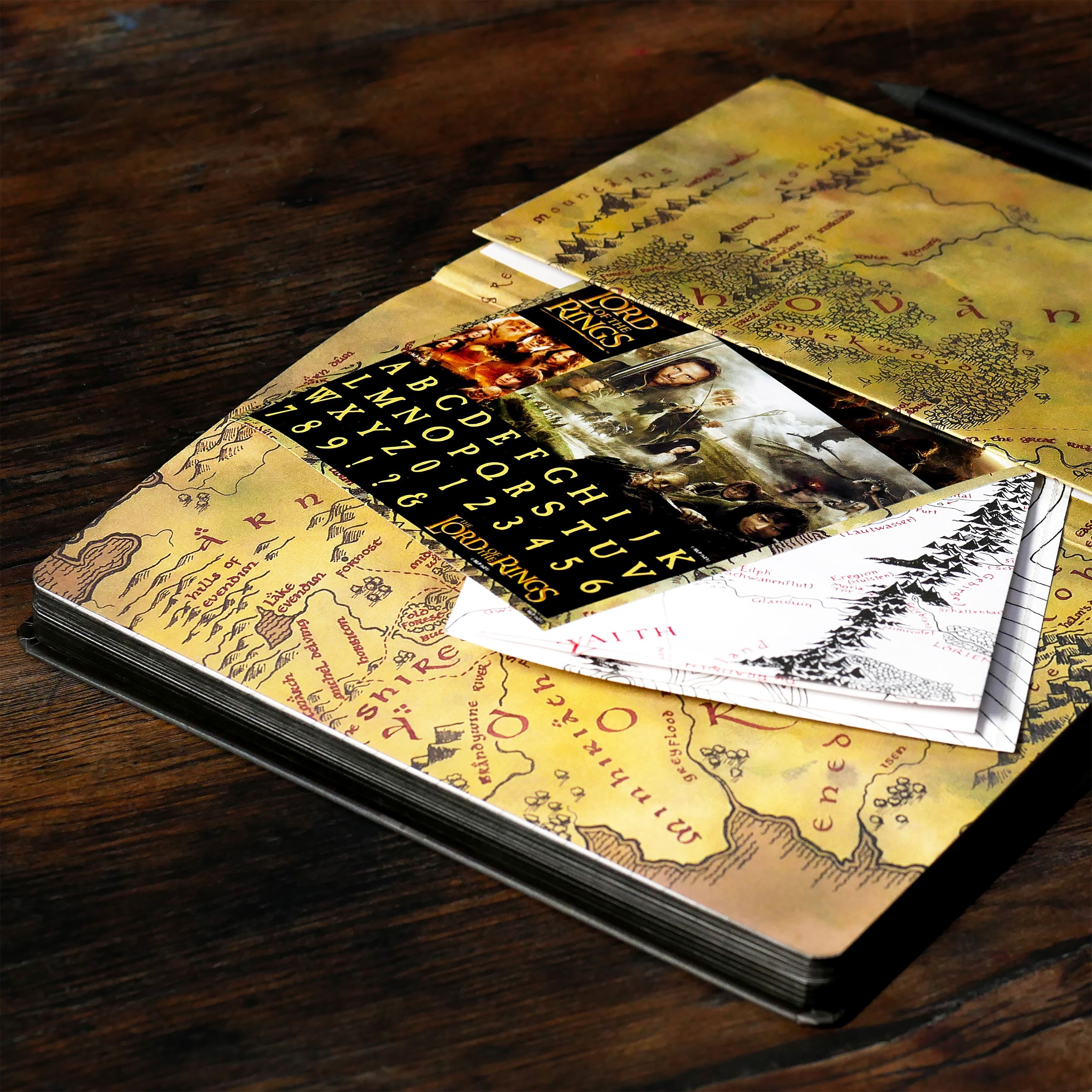Product image The Lord of the Rings - Trilogy VHS Premium Notebook A5