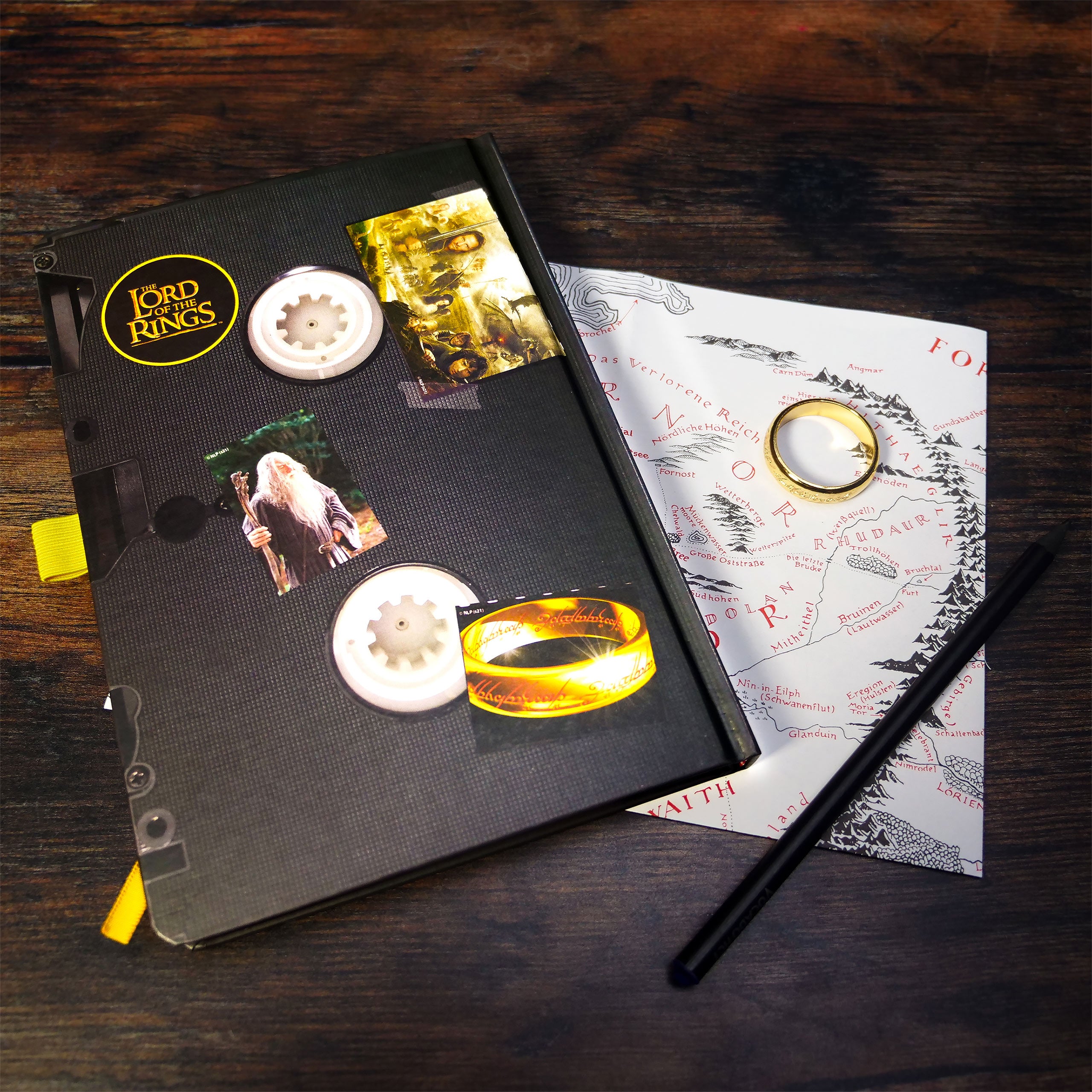 Product image The Lord of the Rings - Trilogy VHS Premium Notebook A5