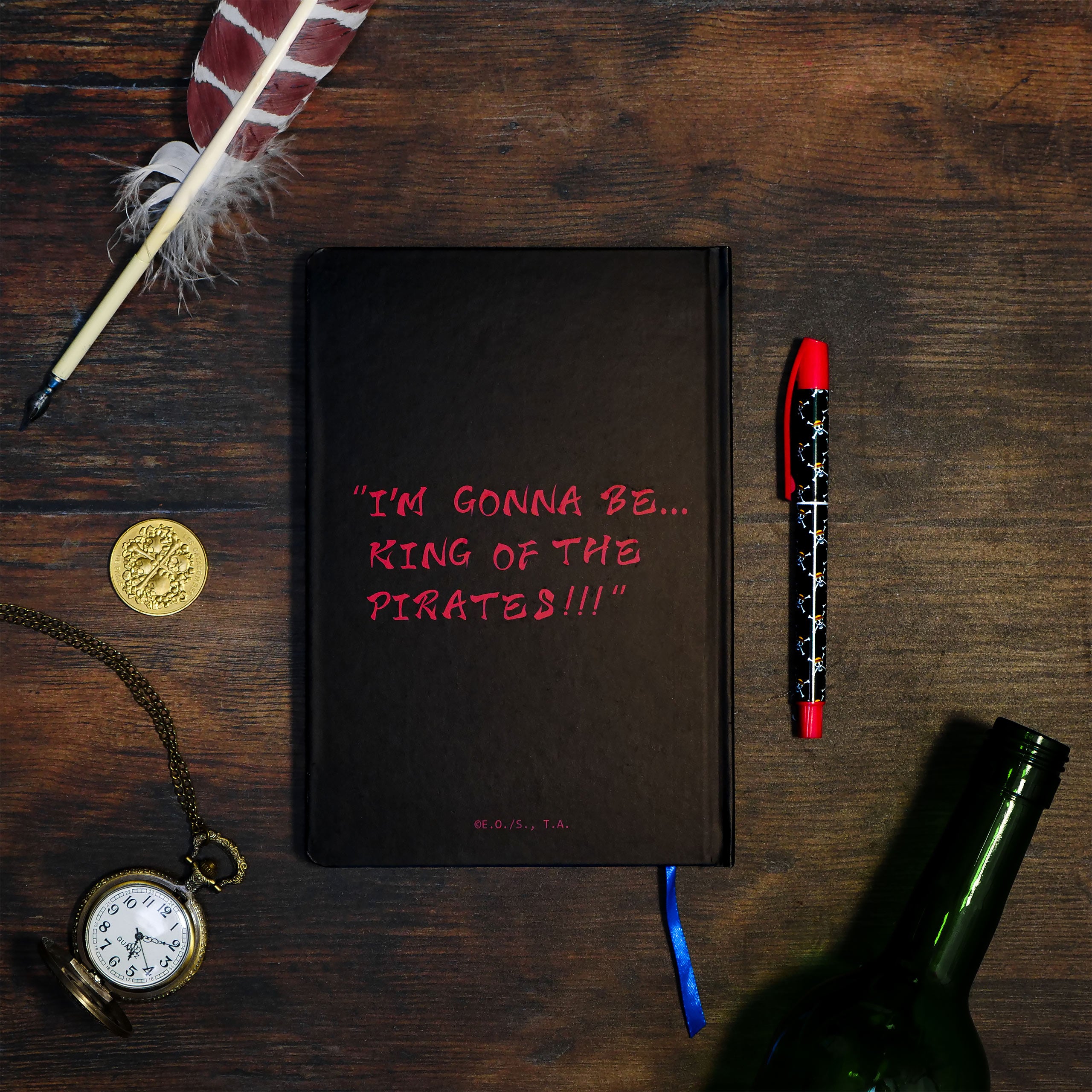 Product image One Piece - Ruffy notebook A5 with pen
