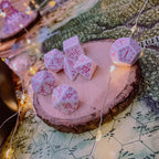 Product image Japanese - Cherry Blossom Petals RPG Dice Set 7pcs