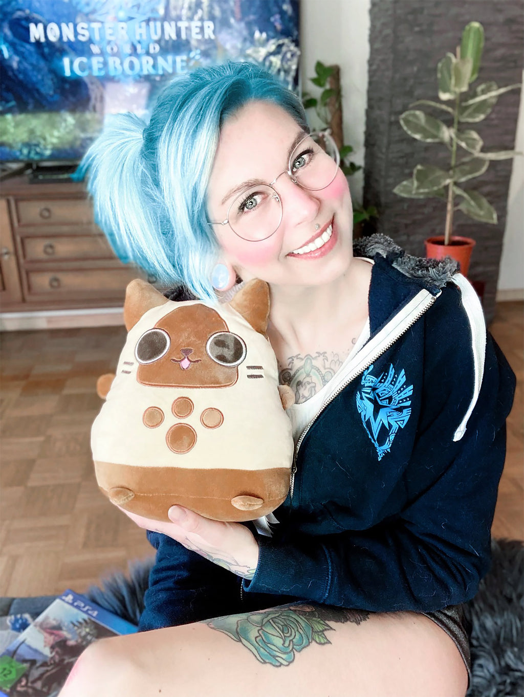 Product image Monster Hunter - Palico Smoosh Plush Figure 26.5 cm
