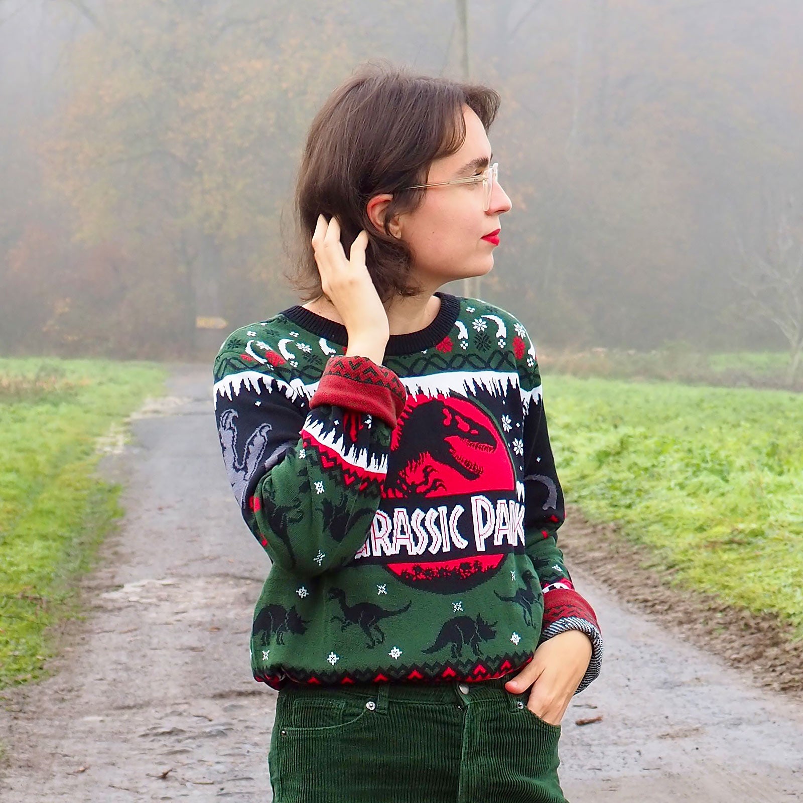 Product image Jurassic Park - Logo Knit Sweater