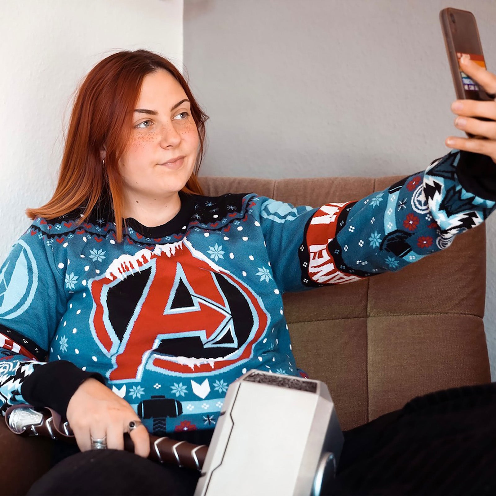 Product image Avengers - Frost Logo Knitted Sweater