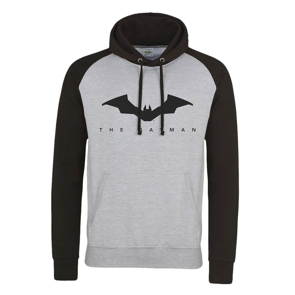 Product image The Batman - Logo Baseball Hoodie gray-black