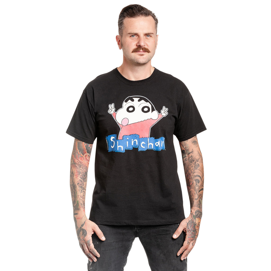 Product image Shin-Chan - Logo T-Shirt Black