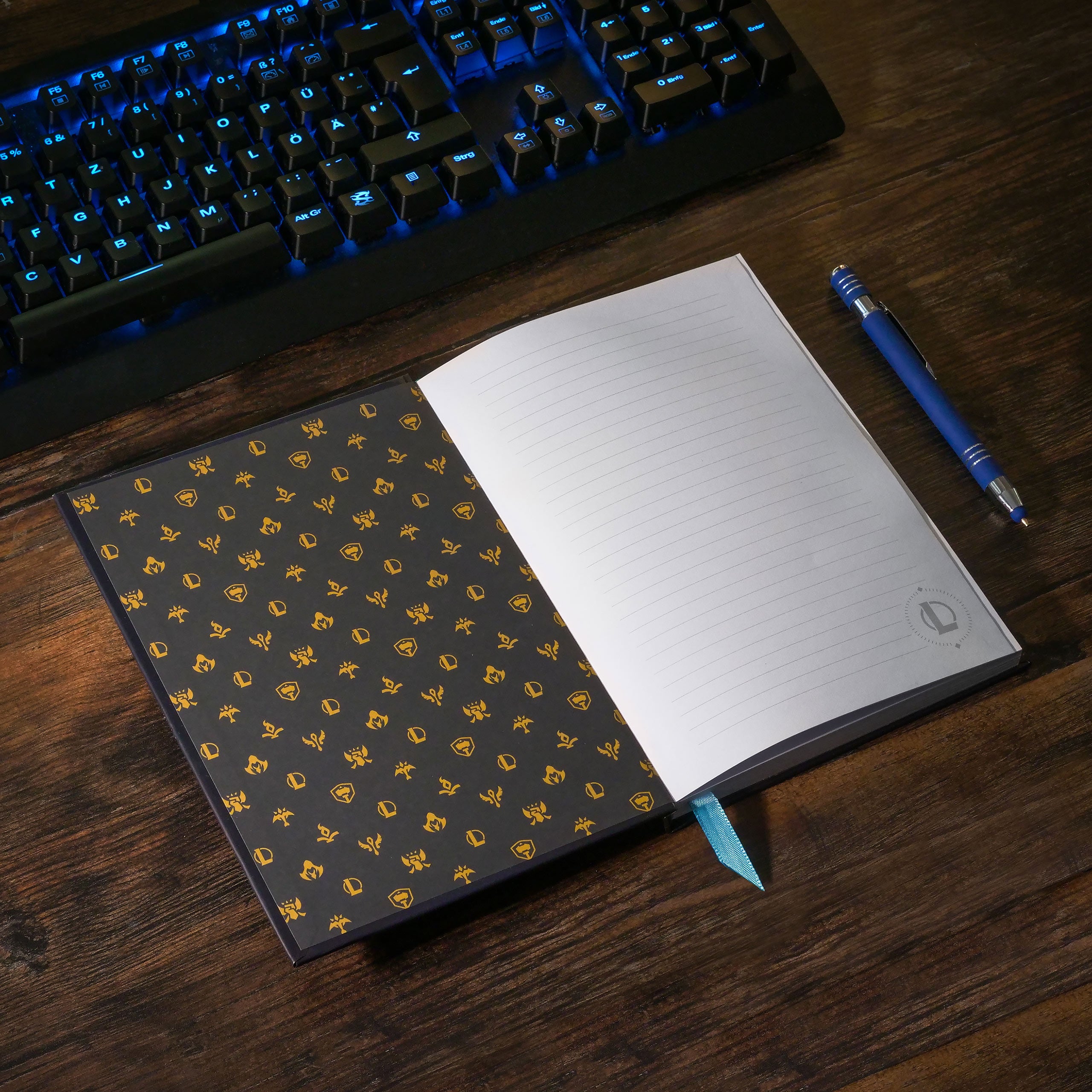 Product image League of Legends - Hextech Logo Notebook A5