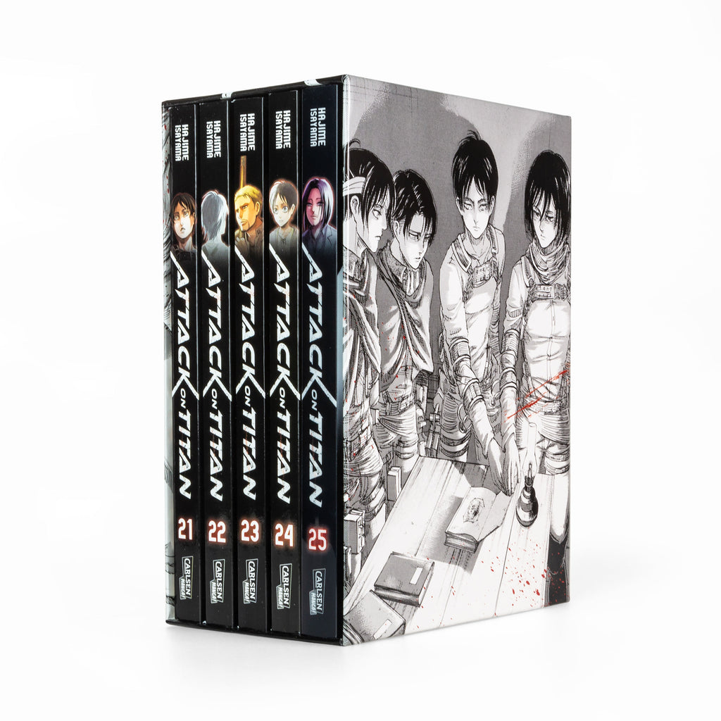 Product image Attack on Titan - Collector's Box Volume 21-25