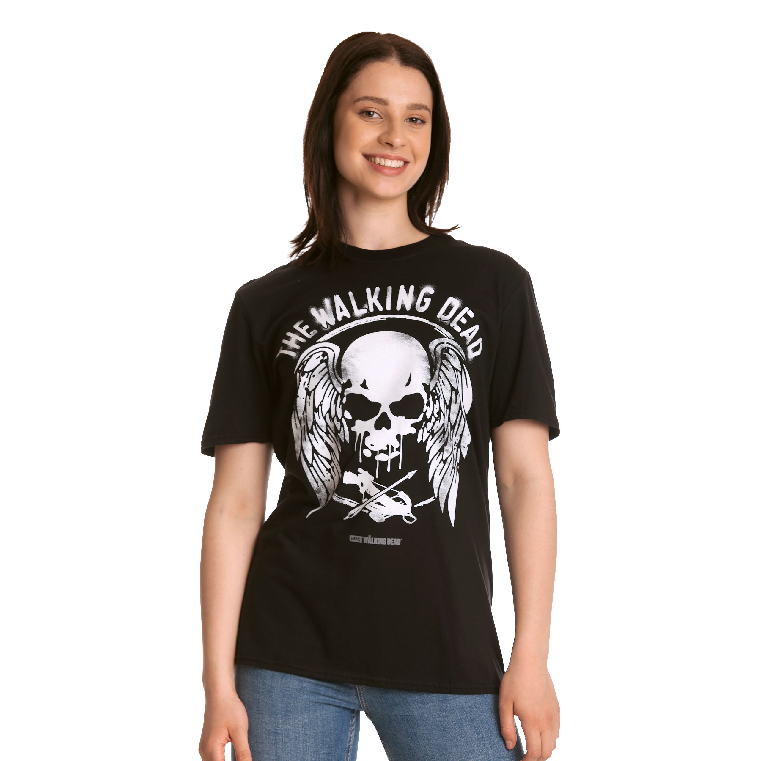 Product image Walking Dead - Wings and Skull T-Shirt black