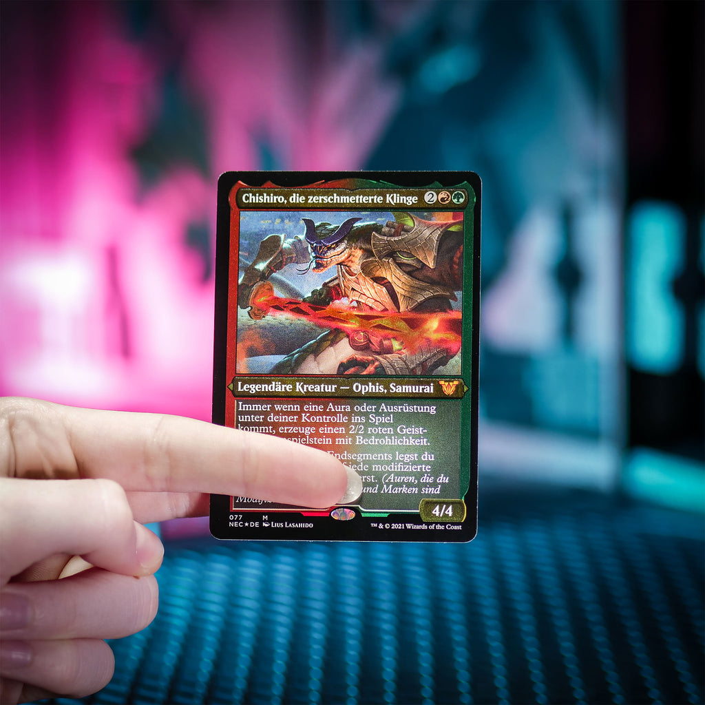 Product image Magic The Gathering - Kamigawa Neon Dynasty Commander Deck Overwhelming Upgrades
