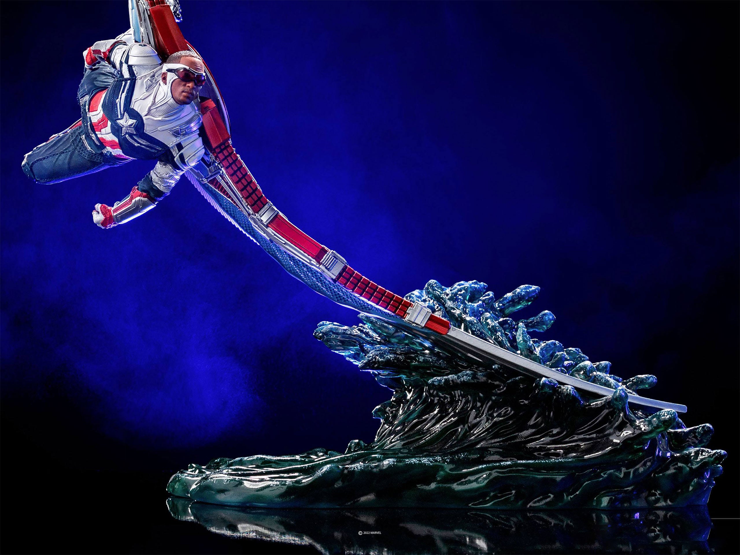 Product image The Falcon and The Winter Soldier - Captain America BDS Art Scale Deluxe Statue
