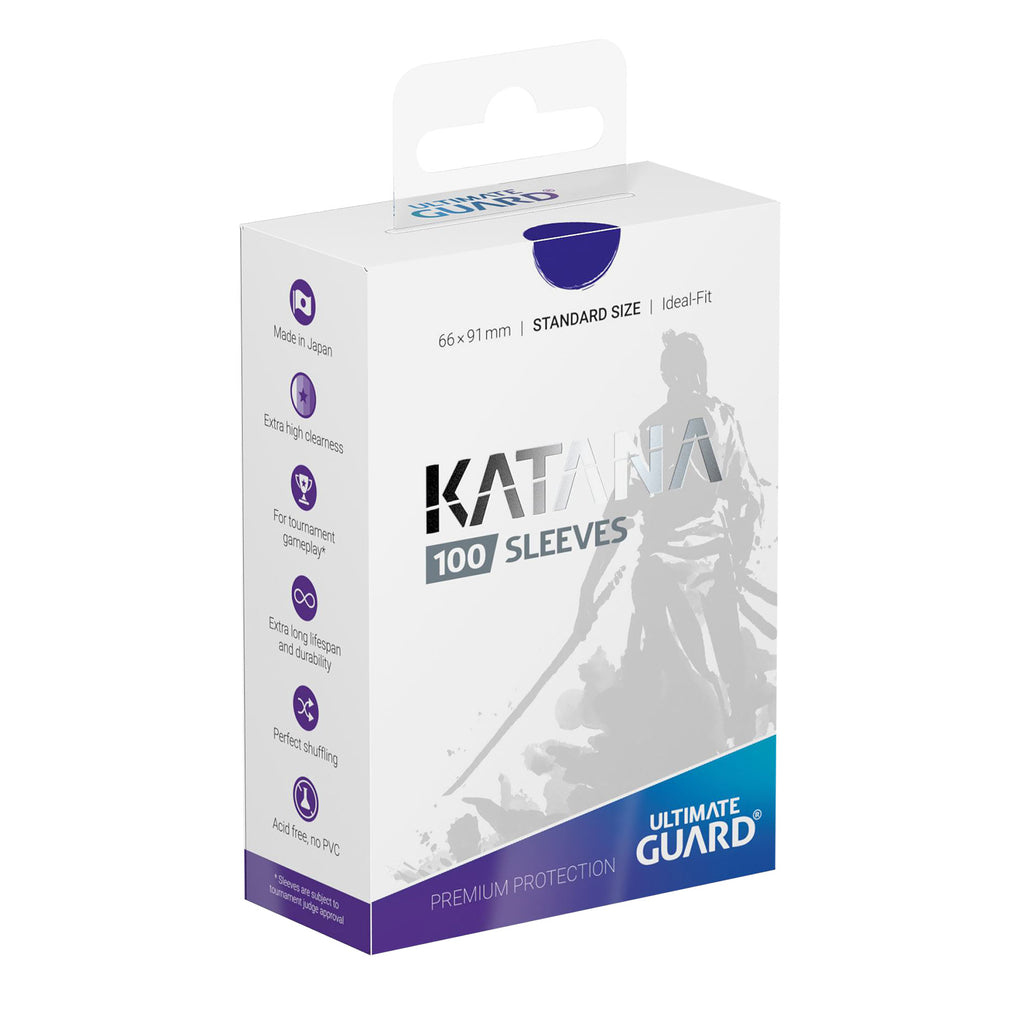 Product image Ultimate Guard card sleeves for collectible cards blue 100 set