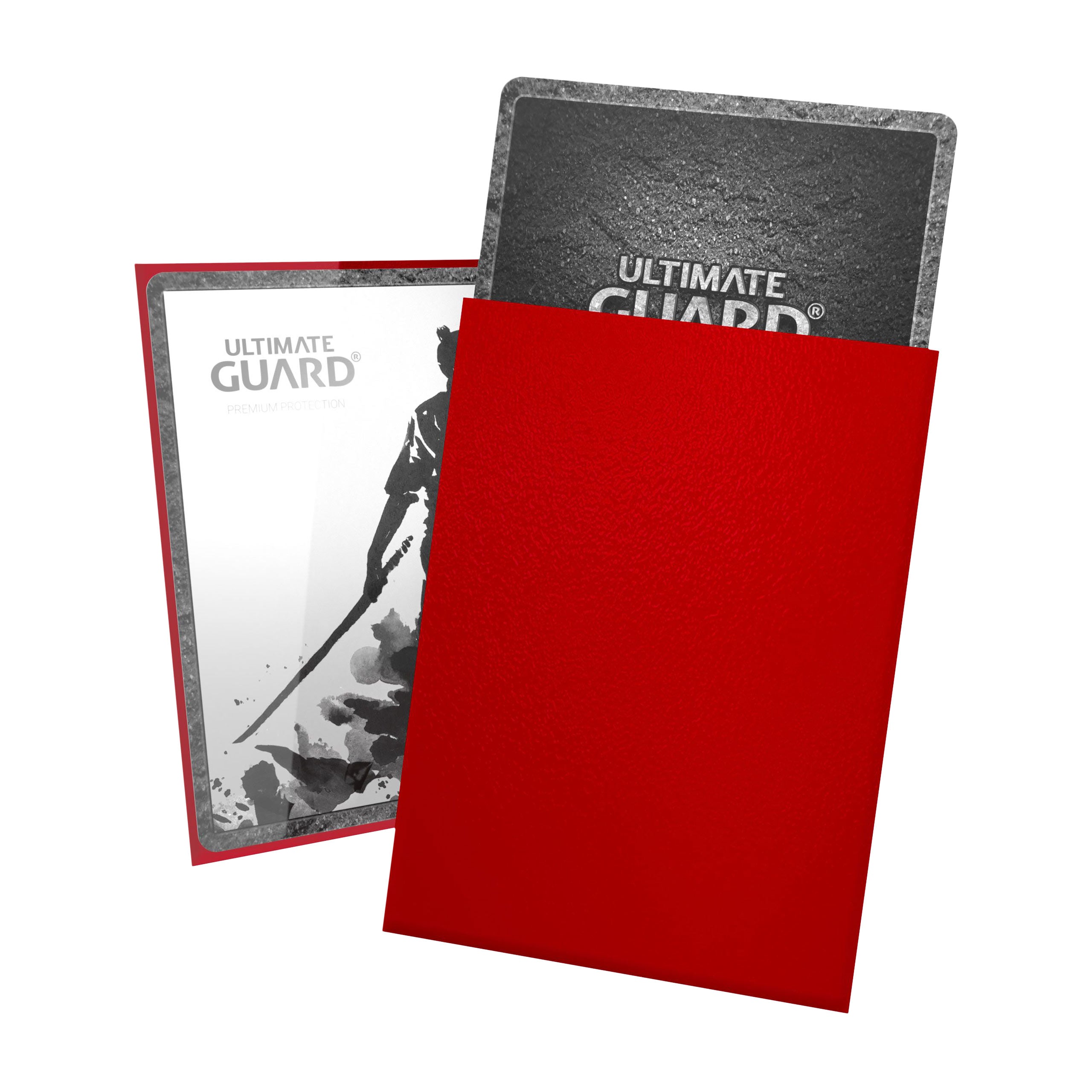 Product image Katana Card Sleeves Red 100 Pack Ultimate Guard for TCG Standard Size