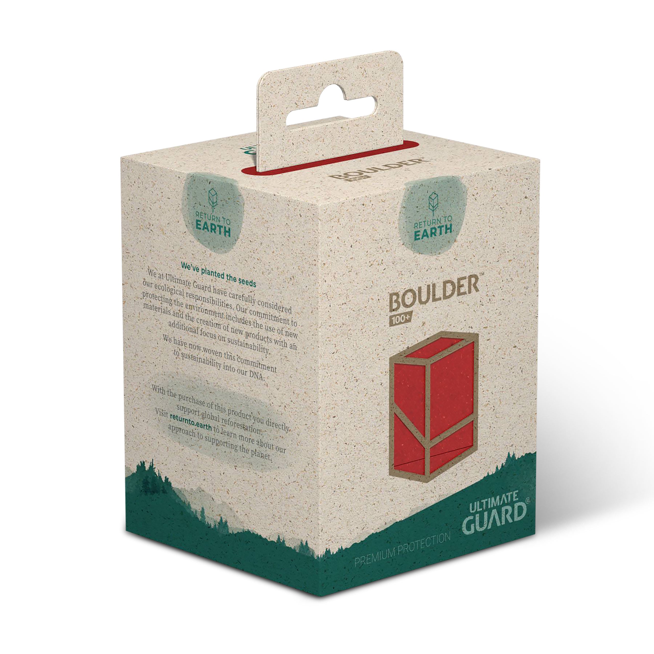 Product image Ultimate Guard Collectible Card Box Red for 100 Cards