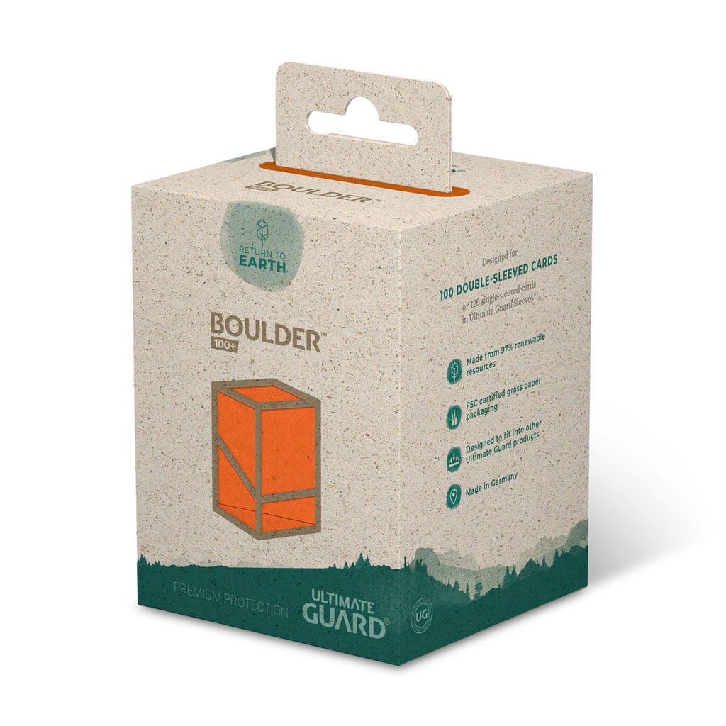 Product image Ultimate Guard orange collectible card box for 100 cards