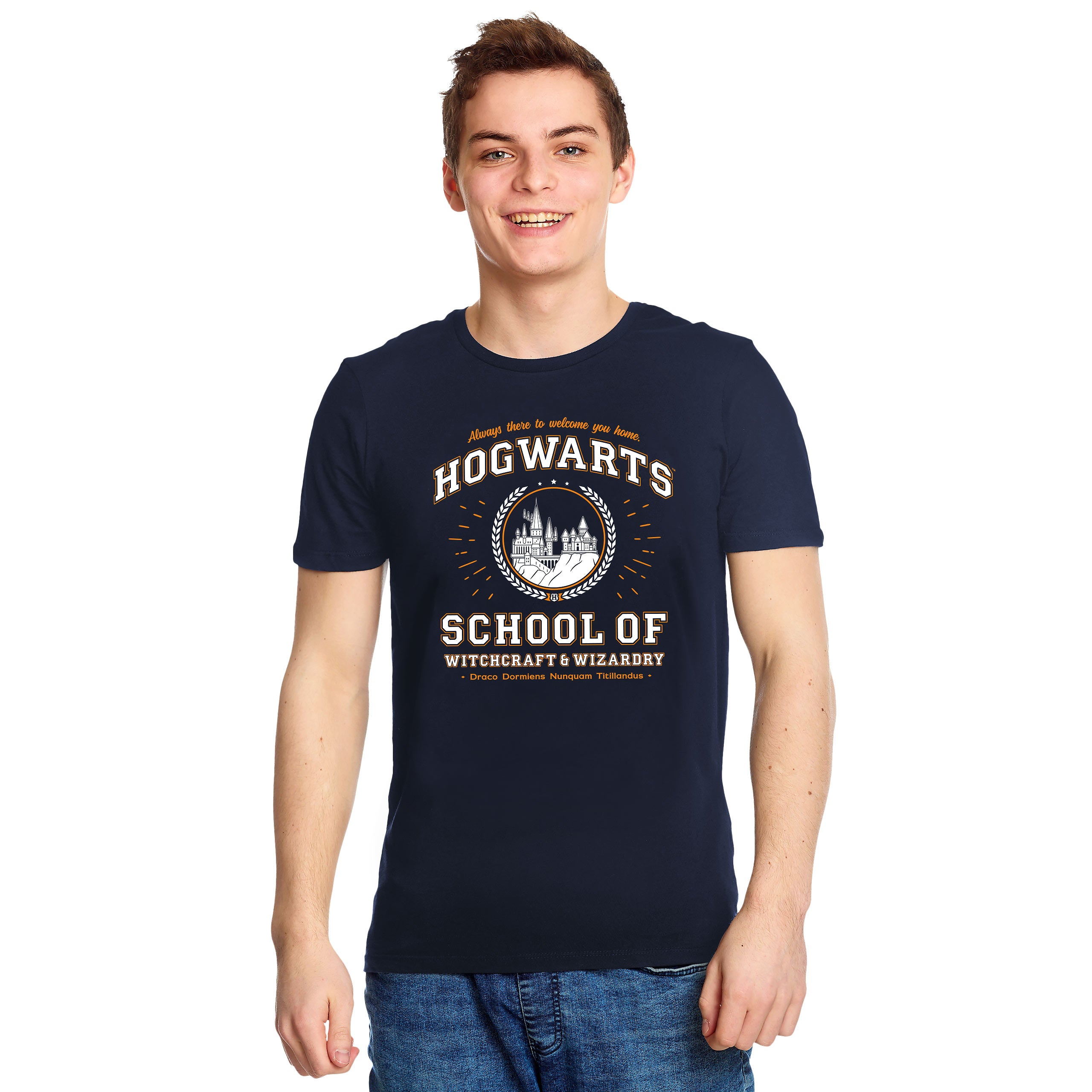 Product image Hogwarts School T-Shirt blue - Harry Potter