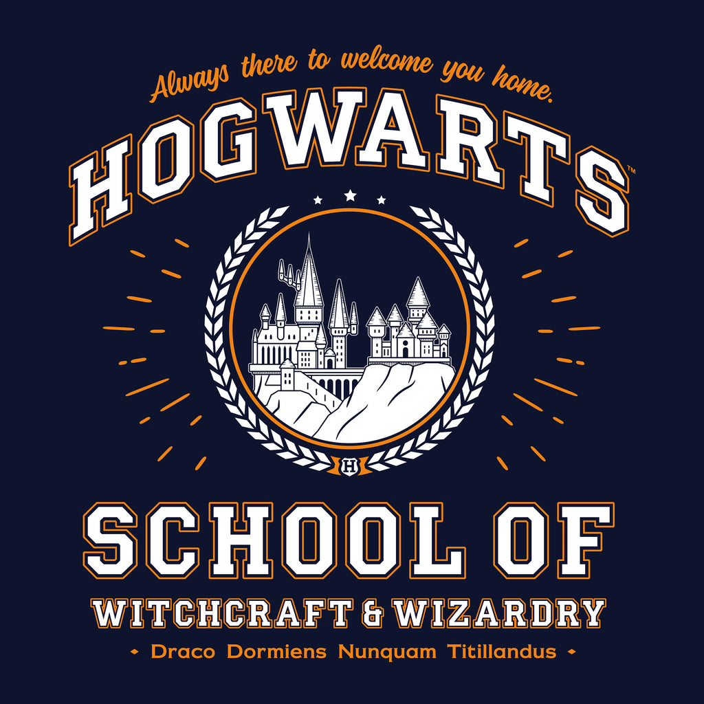 Product image Hogwarts School T-Shirt blue - Harry Potter