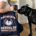 Product image Hogwarts School Jute Bag Blue - Harry Potter