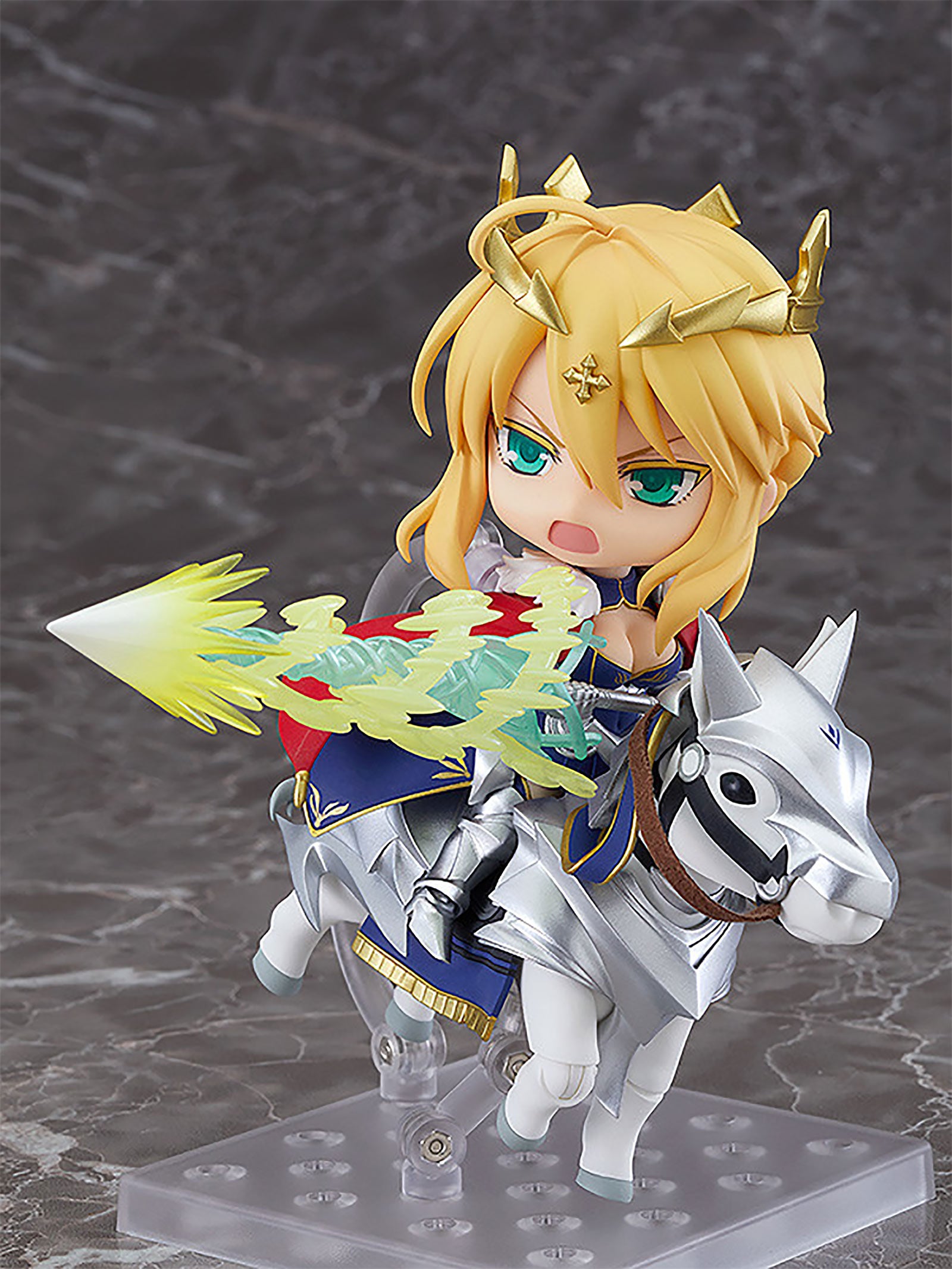 Product image Fate/Grand Order - Lancer/Altria Pendragon with Dun Stallion Nendoroid Action Figure